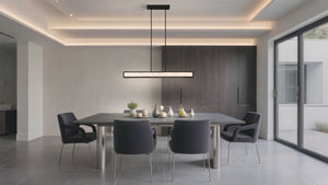 Courtney Led Pendant Black