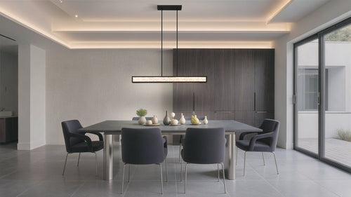 Courtney Led Pendant Black