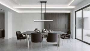 Courtney Led Pendant Black