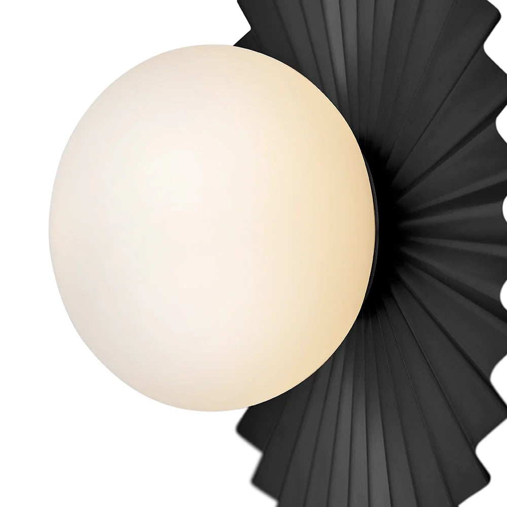 Stevie Small Flush Mount - Sconce Black