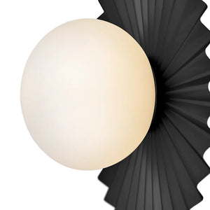 Stevie Small Flush Mount - Sconce Black