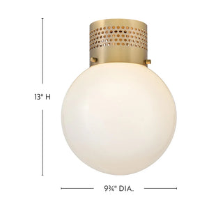 Taj Flush Mount Brass