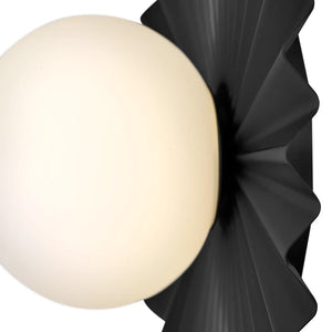 Stevie Medium Flush Mount - Sconce Black