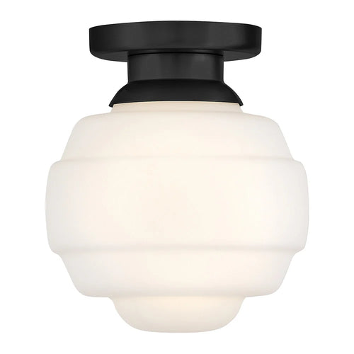 Penny Extra Small Flush Mount Black