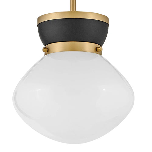 Lucy Small Pendant Black