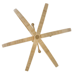 Fallon Orb Chandelier Brass