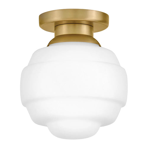 Penny Extra Small Flush Mount Brass