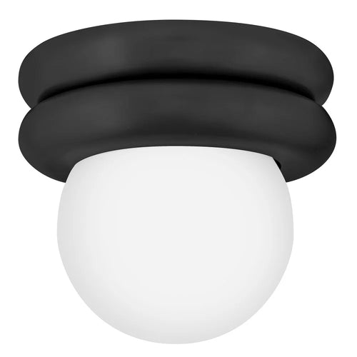 Noa Extra Small Convertible Flush Mount Black