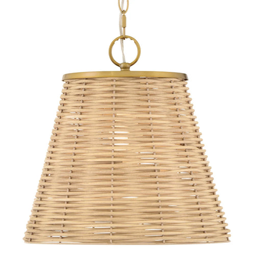 Brynn Pendant Brass