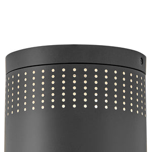 Casey Metal Flush Mount Black