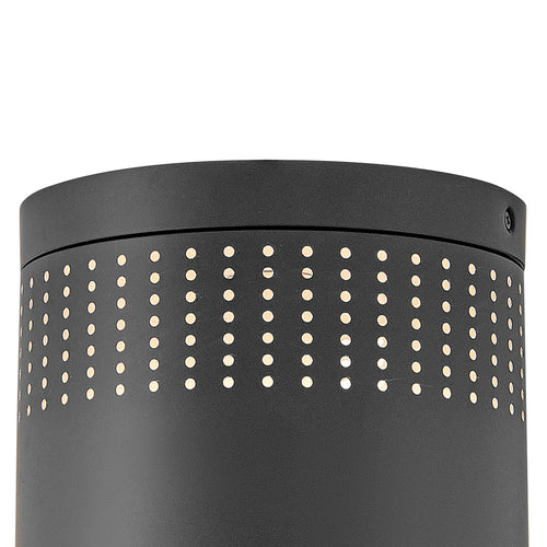 Casey Metal Flush Mount Black
