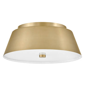 Tess Medium Flush Mount Brass