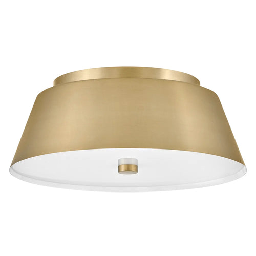 Tess Medium Flush Mount Brass