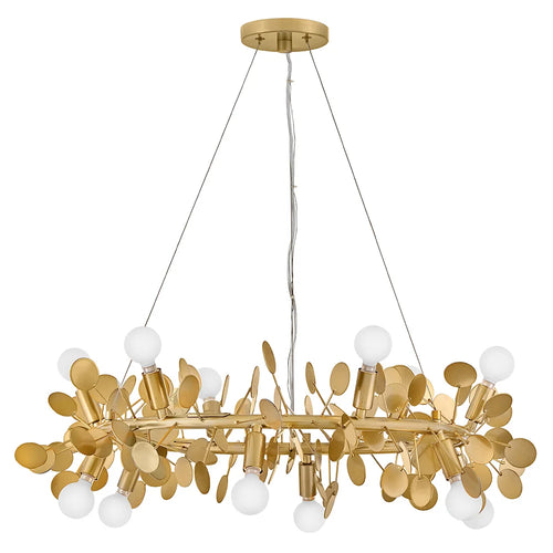 Lolli Chandelier Brass