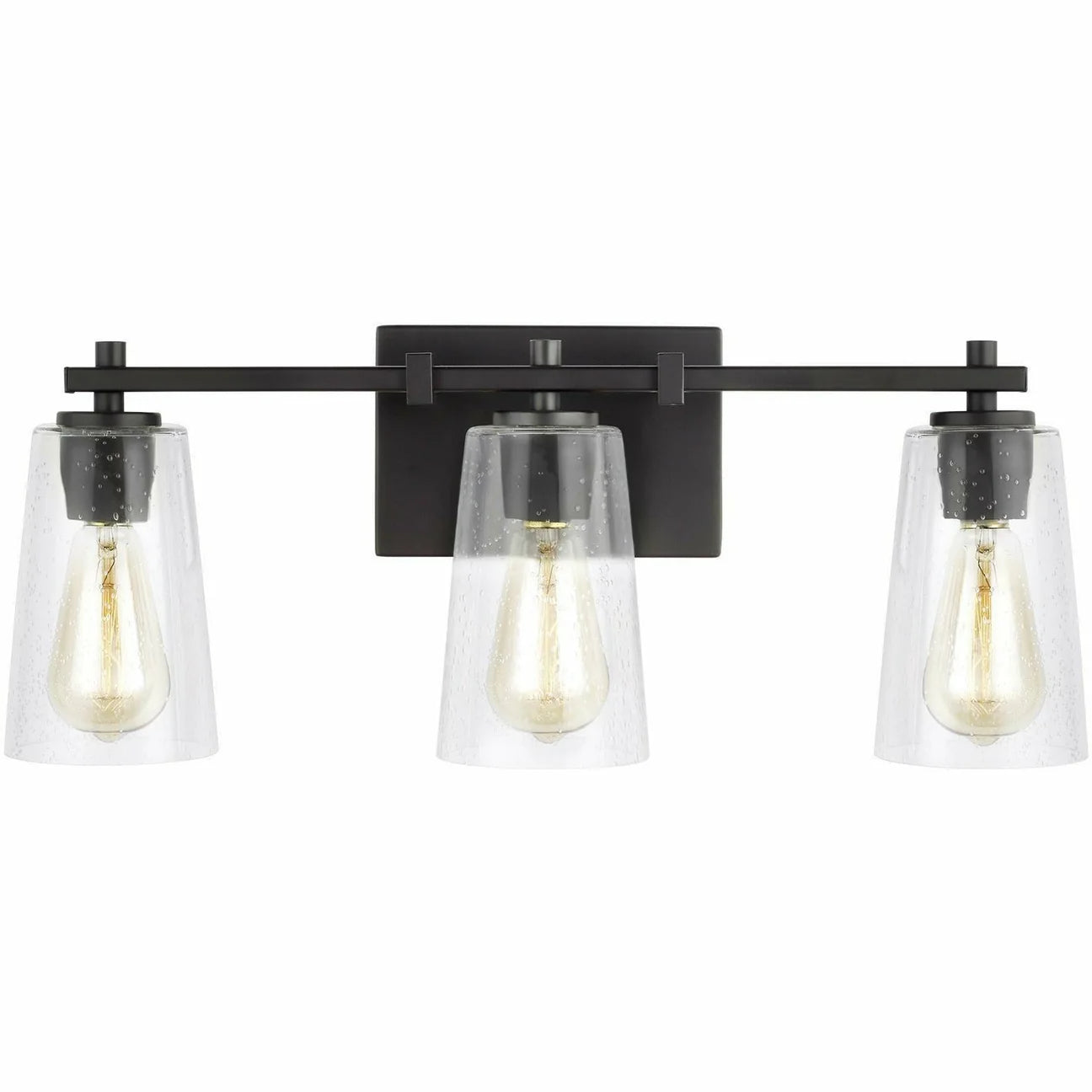 Mercer 3-Light Bath Sconce Black