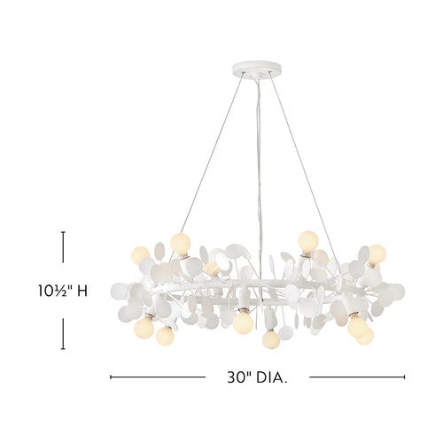 Lolli Chandelier Plaster
