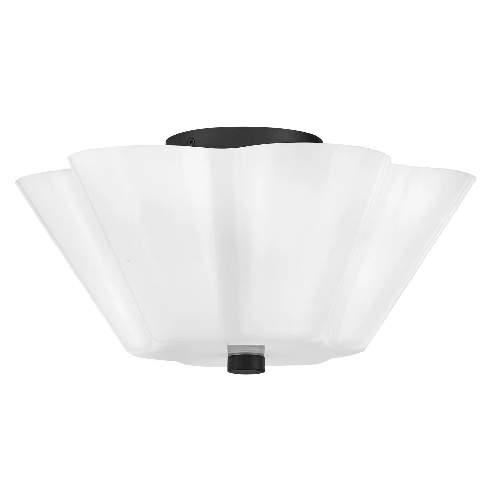 Honey Semi Flush Black
