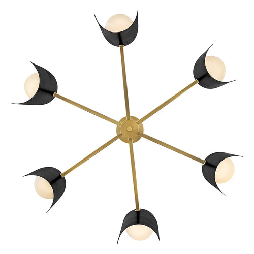 Zuri Chandelier Black
