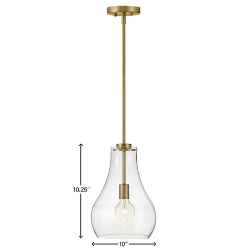 Frankie Pendant Brass
