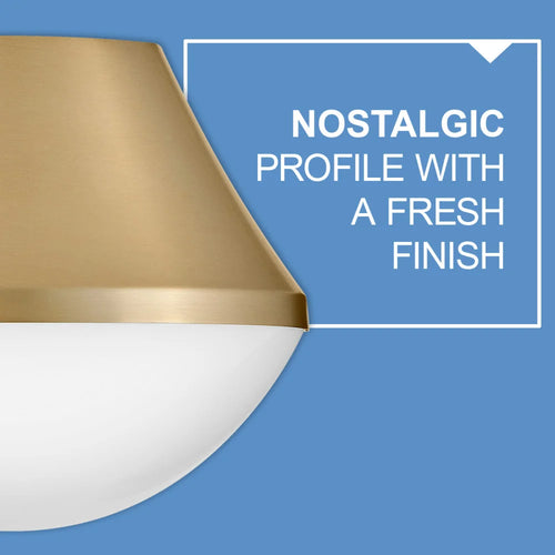 Haddie Pendant Brass