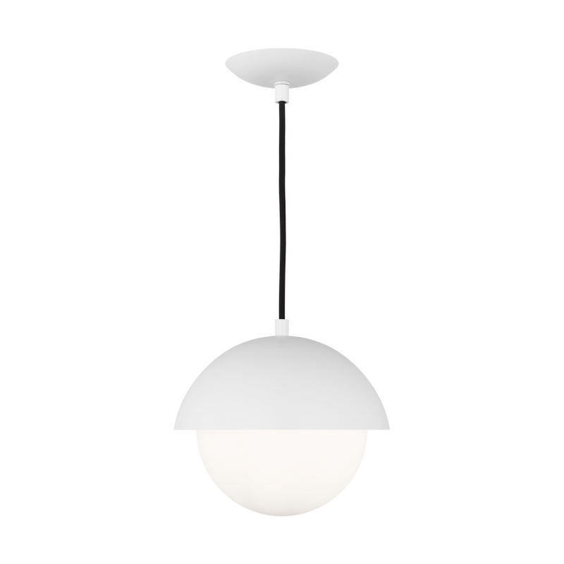 Hyde Small White Pendant