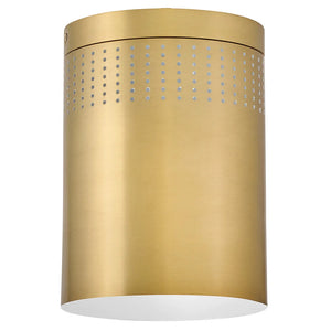 Casey Metal Flush Mount Brass