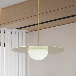 Solstice Pendant Brass Large