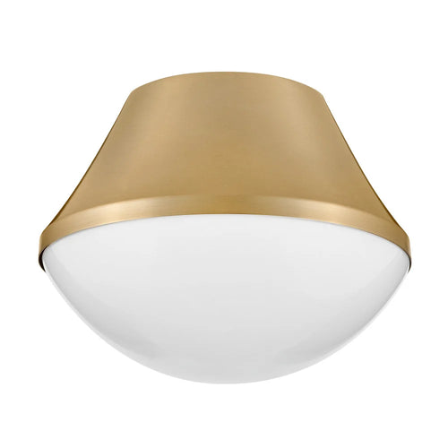 Haddie Flush Mount Brass
