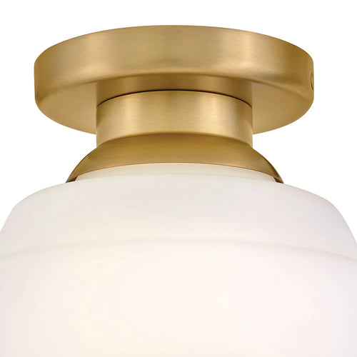 Penny Extra Small Flush Mount Brass