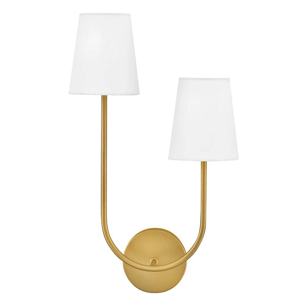 Cora Double Sconce Left
