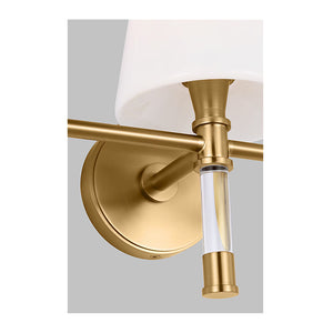 Hanover 3-Light Bath Sconce Brass