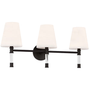 Hanover 3-Light Bath Sconce Iron