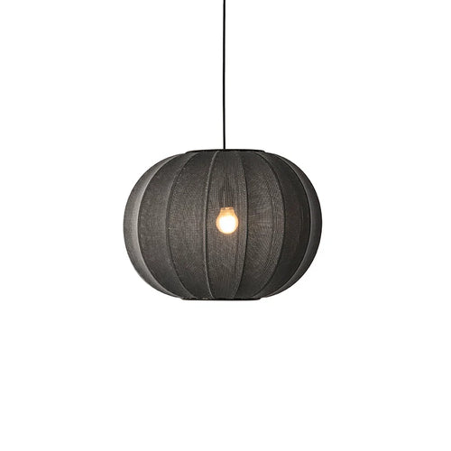 Knit Wit 45 Round Pendant Black