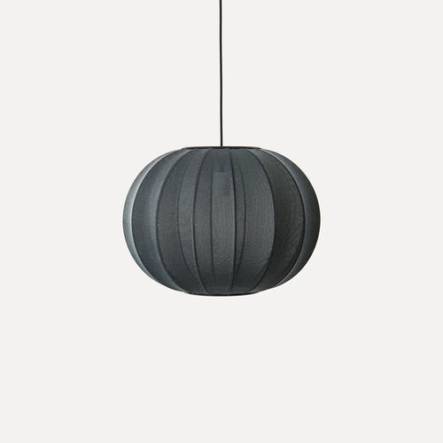 Knit Wit 45 Round Pendant Black