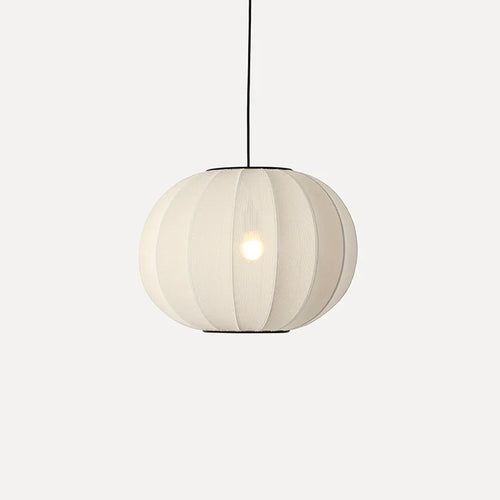 Knit Wit 45 Round Pendant White