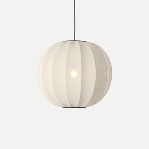Knit Wit 60 Round Pendant White