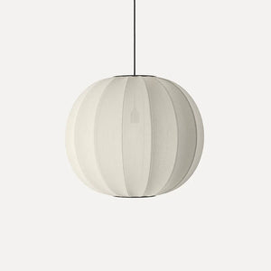 Knit Wit 60 Round Pendant White