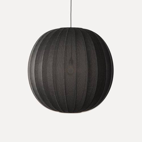 Knit Wit 75 Round Pendant Black