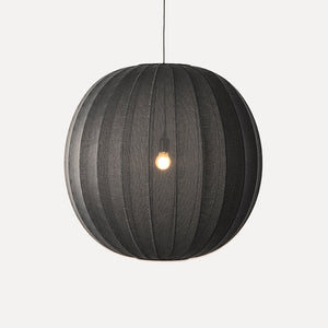 Knit Wit 75 Round Pendant Black