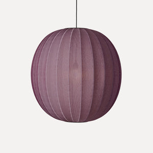 Knit Wit 75 Round Pendant Burgundy