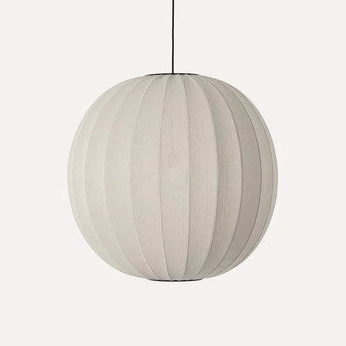 Knit Wit 75 Round Pendant White