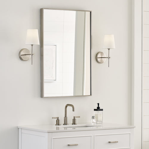 Baker Wall Brushed Nickel
