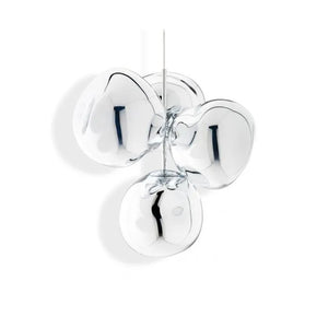 Melt Led Small Chandelier Chrome