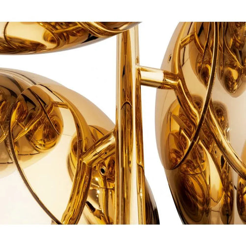 Melt Led Small Chandelier Gold