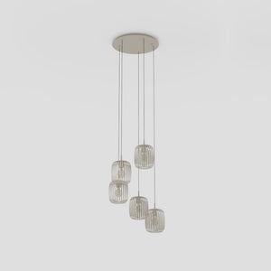 Romazzina 5 Light Pendant Sand