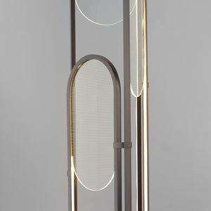 Trance Floor Lamp Gunmetal