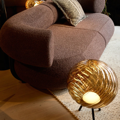 Whirl Large Portable Light Gold