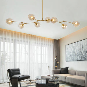 Sakura 8 Luces Dorado