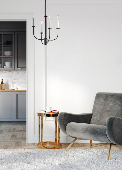 Wesley 4 Light Chandelier