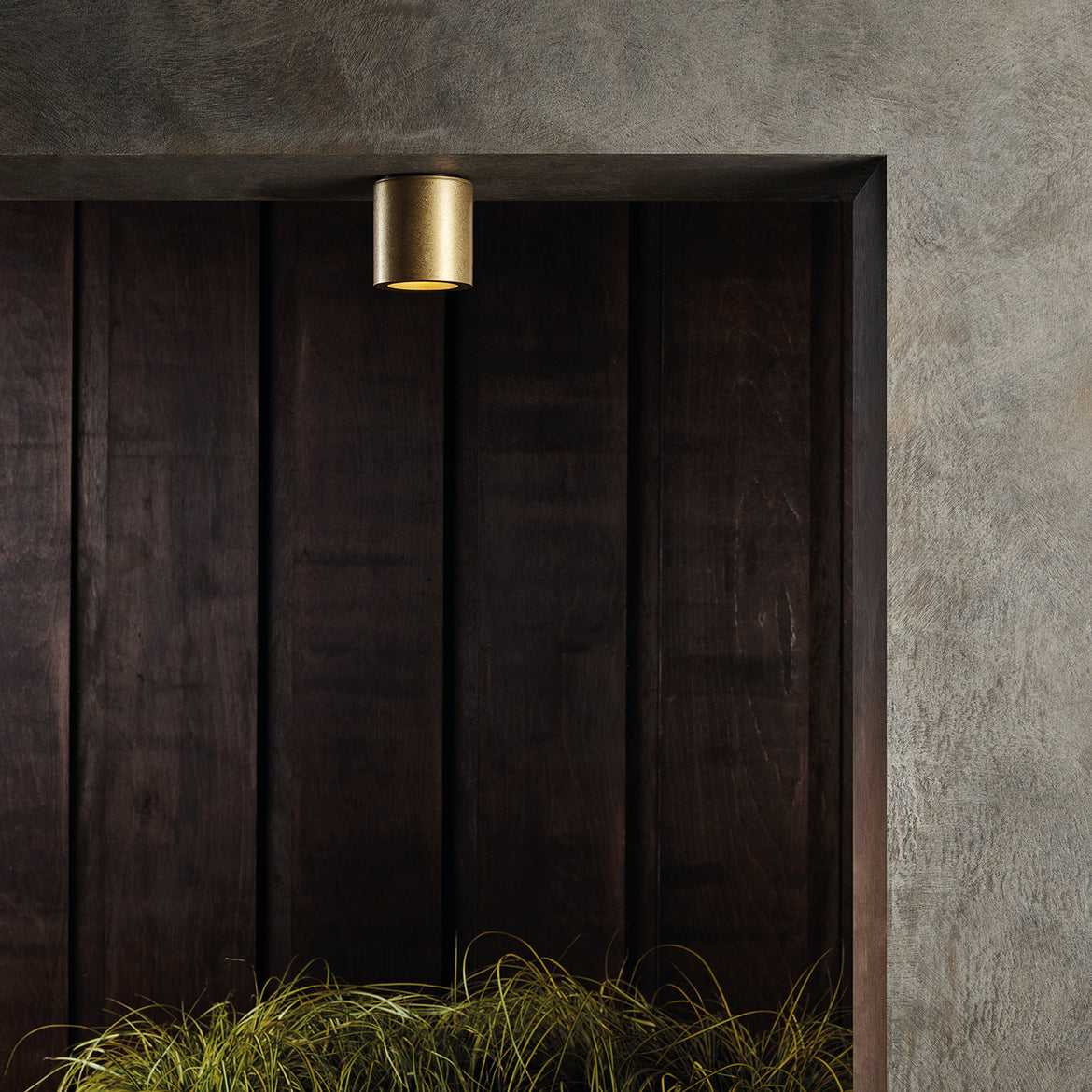 Kos Round Brass
